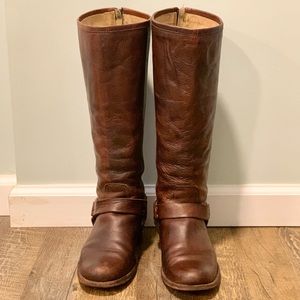 FRYE Phillip Harness Tall Boots